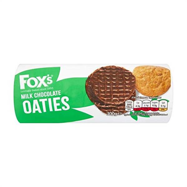 Foxs Milk Chocolate Oaties Buiscut Biscuit